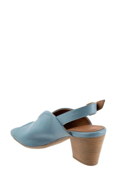 Shop Bueno Clare Slingback Sandal In Denim