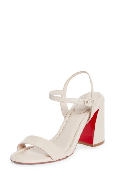 Shop Christian Louboutin Miss Jane Sandal In Leche