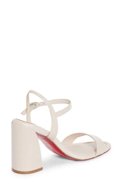 Shop Christian Louboutin Miss Jane Sandal In Leche