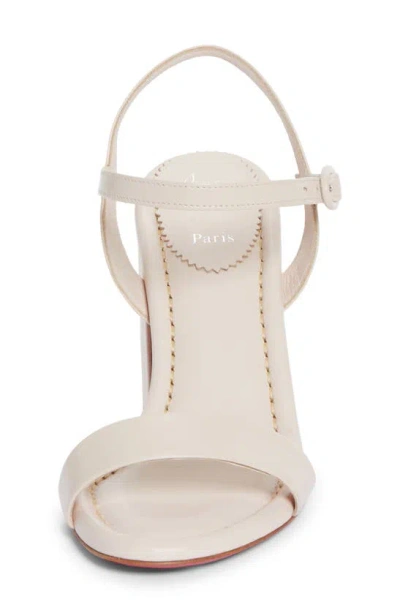 Shop Christian Louboutin Miss Jane Sandal In Leche