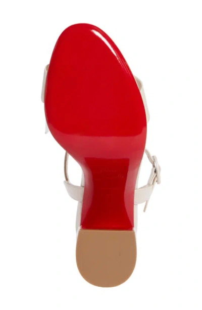 Shop Christian Louboutin Miss Jane Sandal In Leche