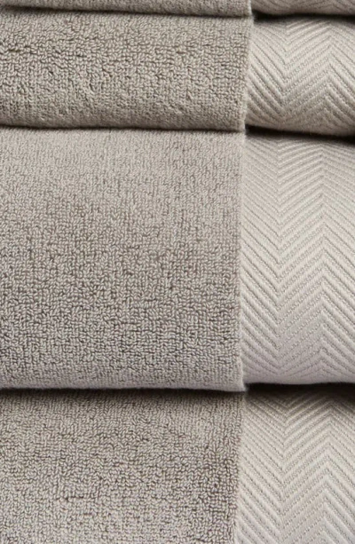 Nordstrom Organic Hydrocotton 6-piece Towel Set $144 Value In Grey Griffin