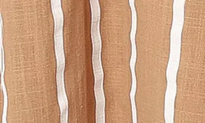 Petal And Pup Petal & Pup Brea Stripe Maxi Dress In Brown