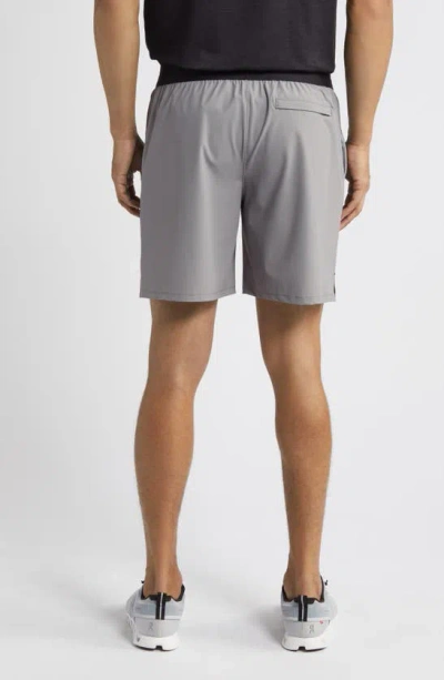 Shop Zella Torrey 7-inch Training Shorts In Grey December