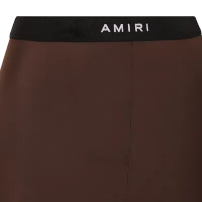 Shop Amiri Trousers Brown