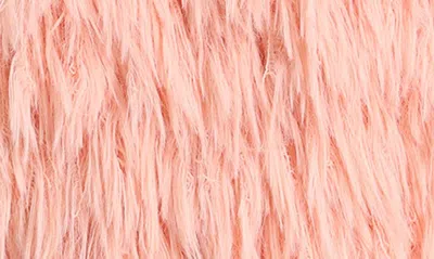 Shop Avec Les Filles Feather Vest In Pink