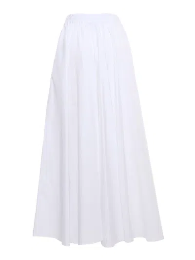 Shop Aspesi Skirt In Bianco