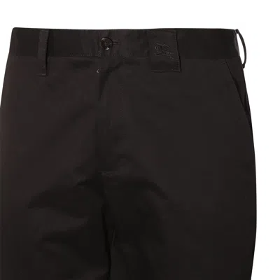 Shop Burberry Trousers Black
