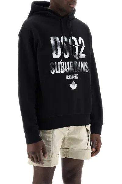 Shop Dsquared2 "suburbans Cool Fit Sweatshirt In Black
