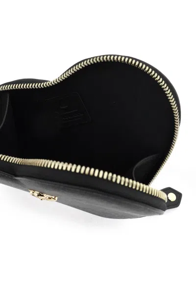 Shop Vivienne Westwood Heart-shaped Crossbody Bag In Black