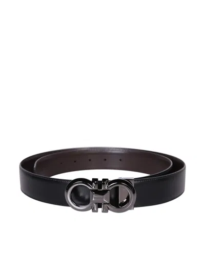 Shop Ferragamo Belts In Black