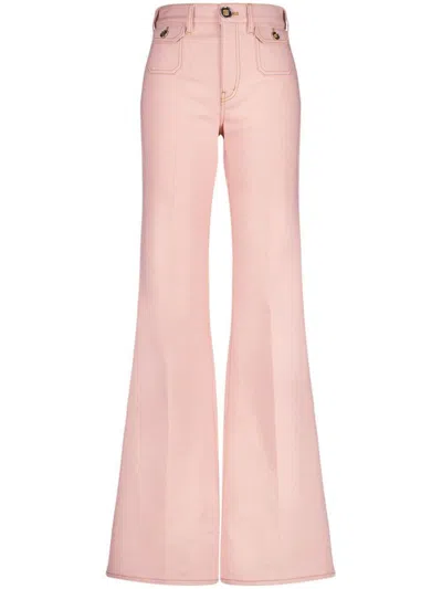 Shop Giambattista Valli Pants In Pink