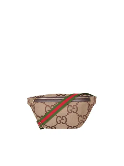Shop Gucci Belt Bags In Beige