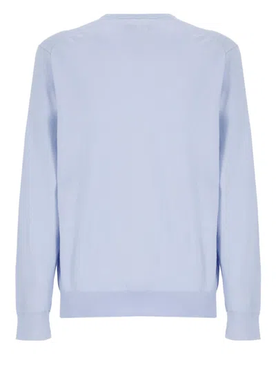 Shop Ralph Lauren Pony Sweater In Light Blue