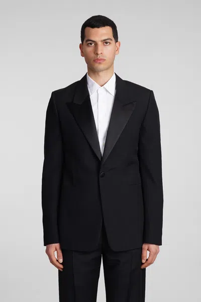 Givenchy Blazer In Black Wool In Black