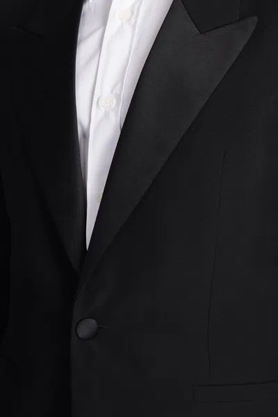 Givenchy Blazer In Black Wool In Black