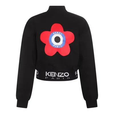 Shop Kenzo Jackets In Black Denim