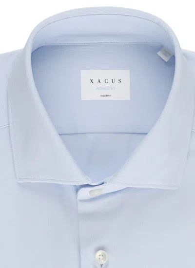 Shop Xacus Active Shirt In Light Blue