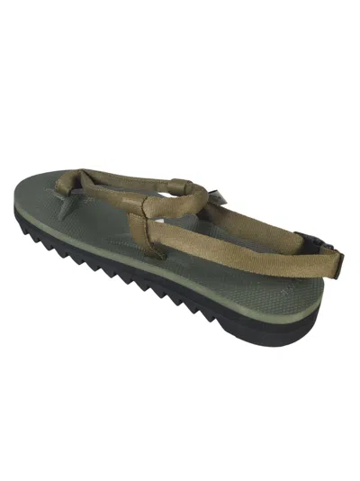 Shop Suicoke Kat-3 Sandals In Kombu