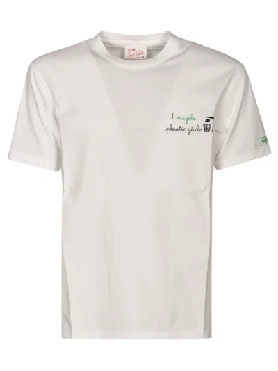 Shop Mc2 Saint Barth Portofino T-shirt In Recycle Plastic