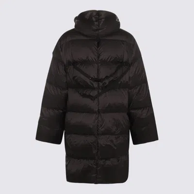 Shop Moncler X Rick Owens Coats Black