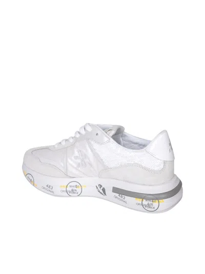Premiata Cassie Low-top Sneakers In White