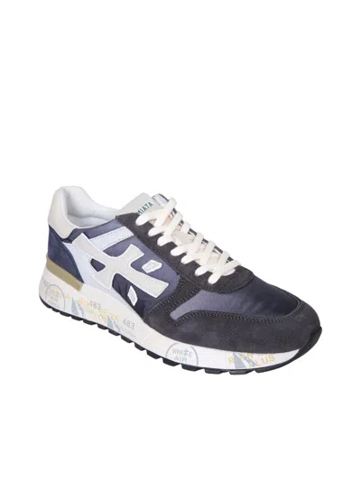 Shop Premiata Sneakers In Blue