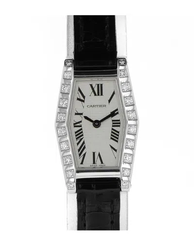 Shop Cartier Women's Hexagonal Lanieres Diamond Watch (authentic )