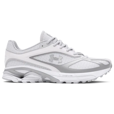 Shop Under Armour Mens  Hovr Apparition In White/white/silver