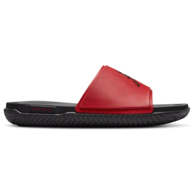Shop Jordan Mens   Jumpman Slide In University Red/black