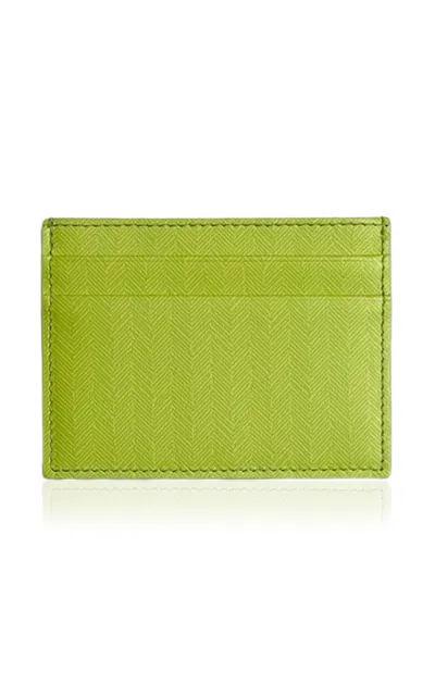 Shop Bell'invito Card Wallet In Lime Green