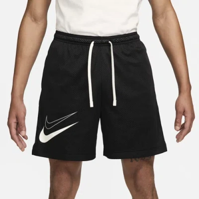 Shop Nike Mens  Kd Dri-fit Reversible Shorts In Black/sail/sail