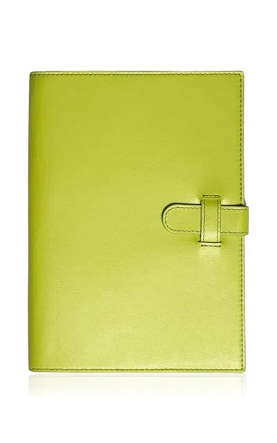 Shop Bell'invito Jotter Cover In Lime Green