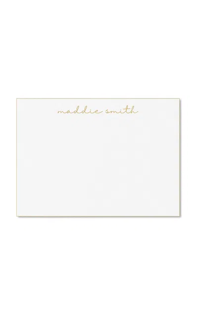 Shop Dear Annabelle Exclusive; Bespoke Stationery Set In White