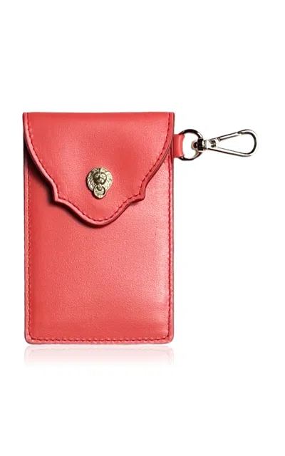Shop Bell'invito Card Carry Case In Coral