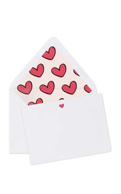 Shop Dear Annabelle Lovey Dovey Notecards In Multi