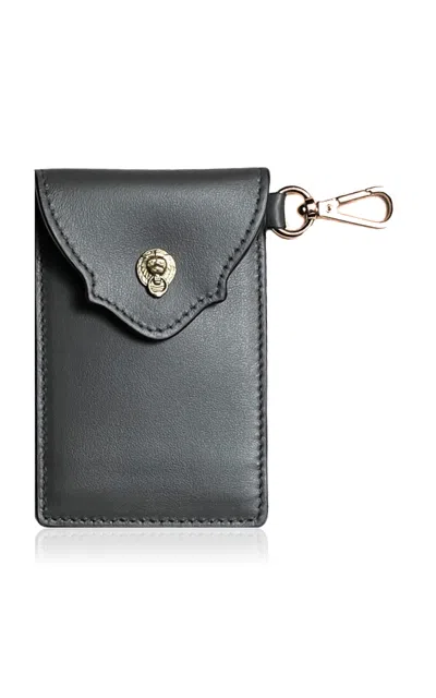Shop Bell'invito Card Carry Case In Dark Grey