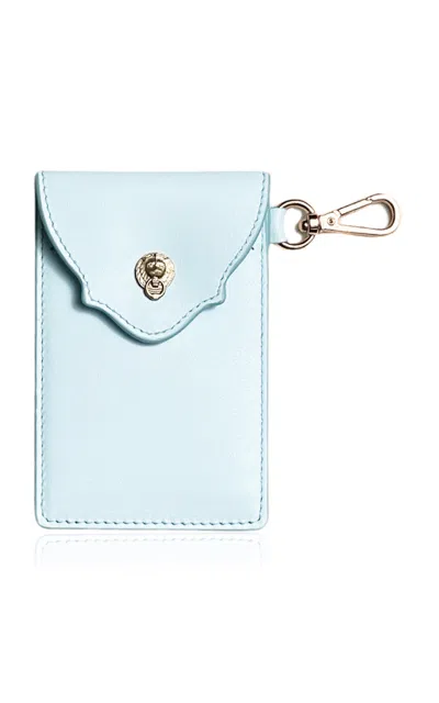 Shop Bell'invito Card Carry Case In Light Blue