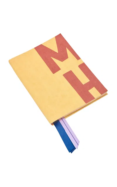 Shop Mh Studios Personalized Mission Discollection Notebook In Yellow