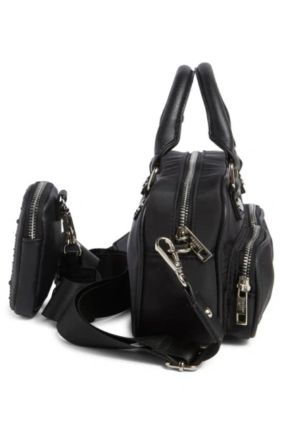 Shop Madden Girl Nylon Crossbody Camera Bag In Black