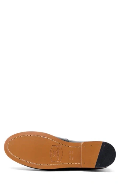 Anthony Veer Filmore Bit Loafer Mens Leather Slip On Loafers In Black