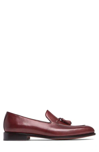Anthony Veer Men's Kennedy Tassel Loafer Lace-up Goodyear Dress Shoes Men's Shoes In Oxblood