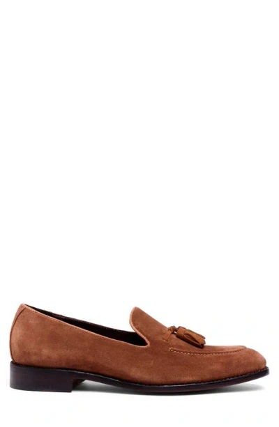 Shop Anthony Veer Kennedy Tassel Loafer In Honey Brown