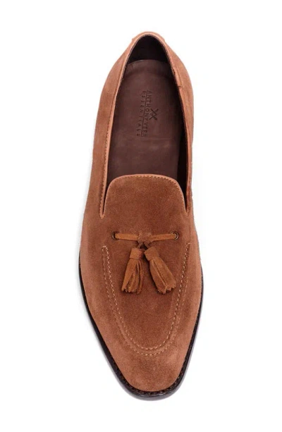 Shop Anthony Veer Kennedy Tassel Loafer In Honey Brown