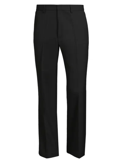 Shop Second / Layer Men's Passo Wool Trousers In Black