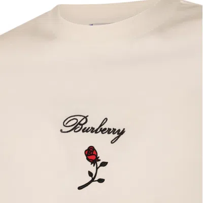 Shop Burberry T-shirts And Polos In Rain