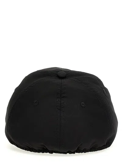 Shop Fear Of God Logo Patch Baseball Cap In Black