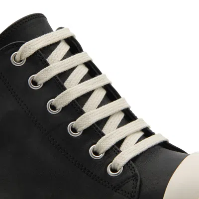 Shop Rick Owens Sneakers In Black/milk/milk
