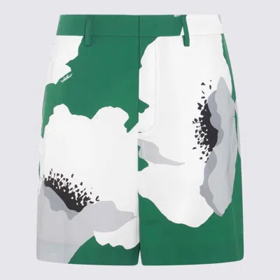 Shop Valentino Shorts Green