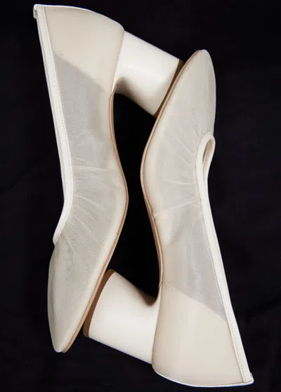 Shop Other Stories Soft Block-heel Pumps In White